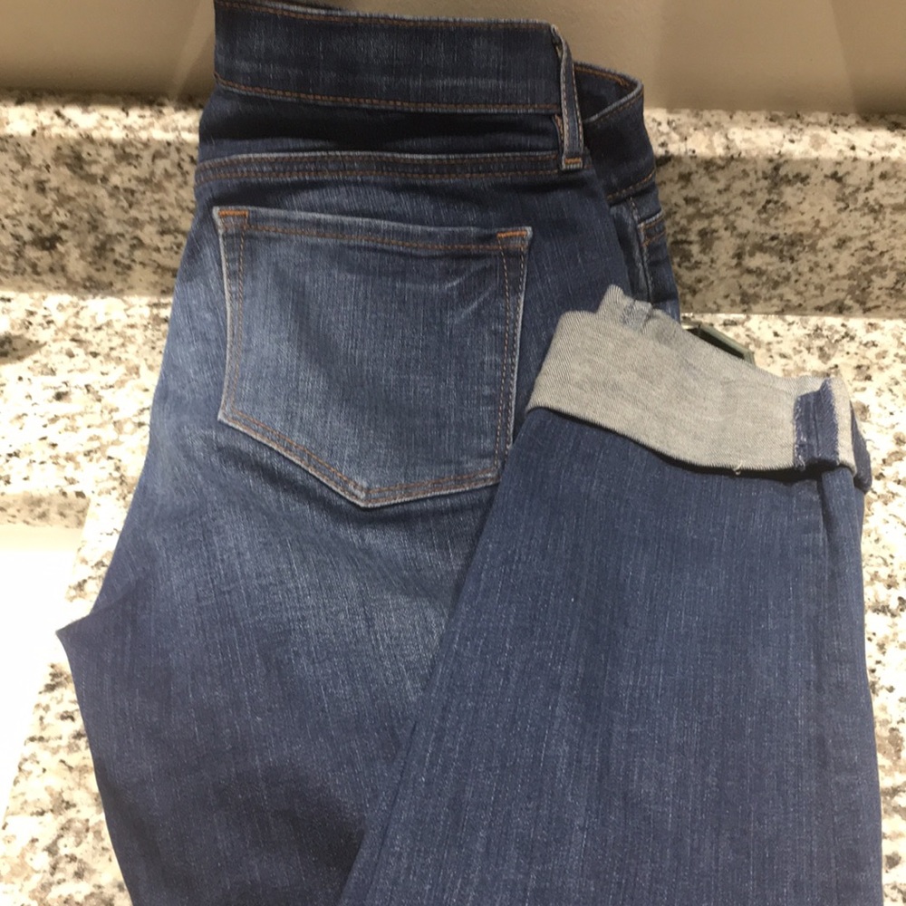 Loft Cropped Skinny Jeans - Size 27 (4)